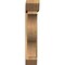 Ekena Millwork Funston Slat Rough Sawn Bracket w/ Offset Brace, Western Red Cedar, 8"W x 34"D x 42"H BKT0806X34X42FST06RWR - alternate 2